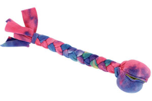 Lotus Ball - Braided Fleece Tug - Image 3